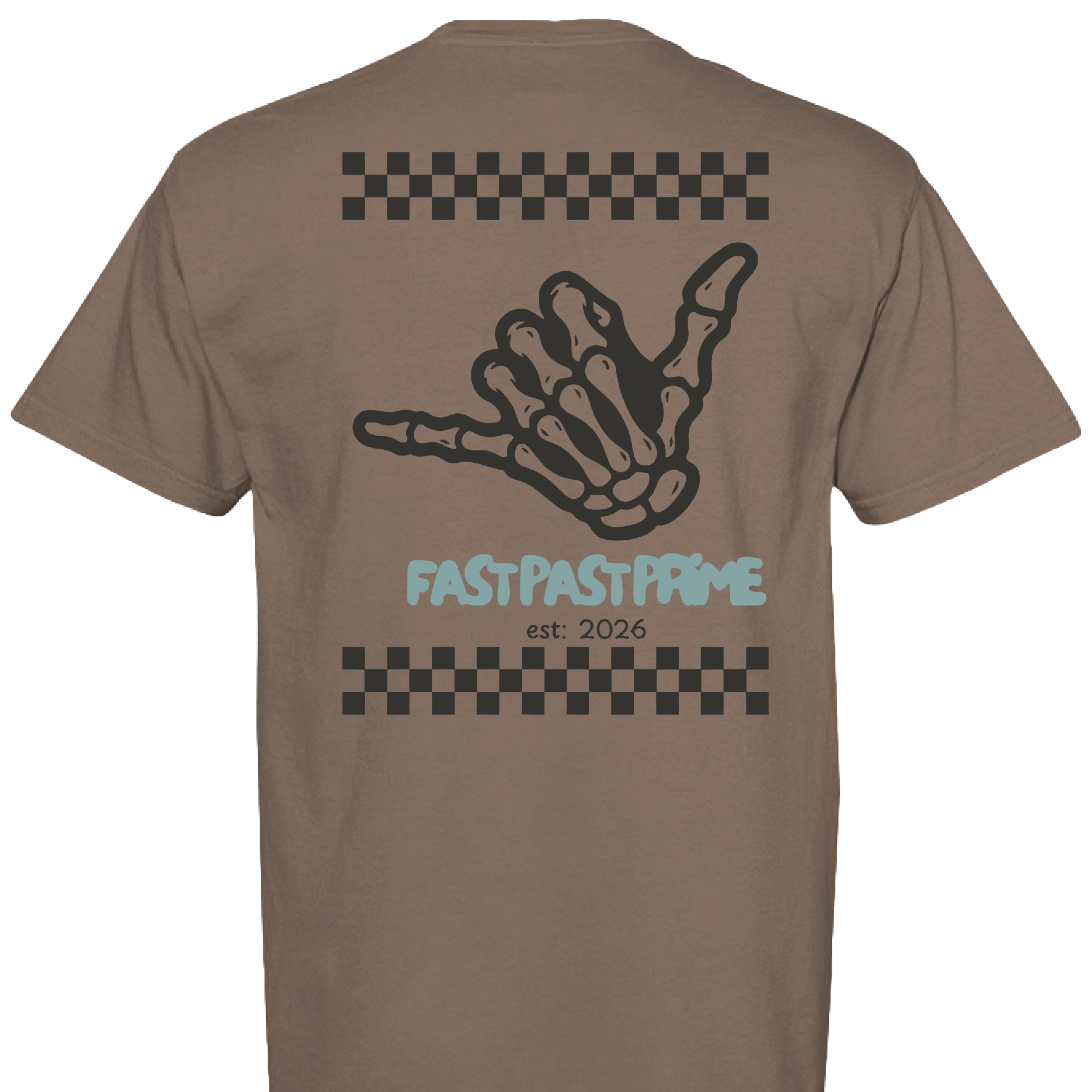 Shaka Check Tee